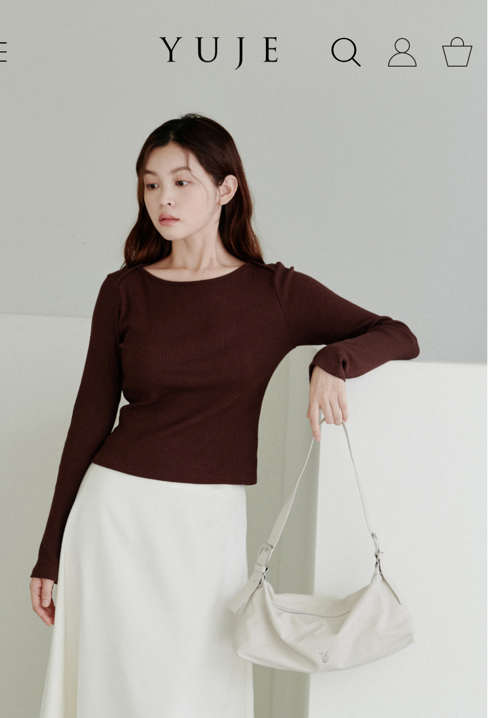 Yuje 호보백 아이보리