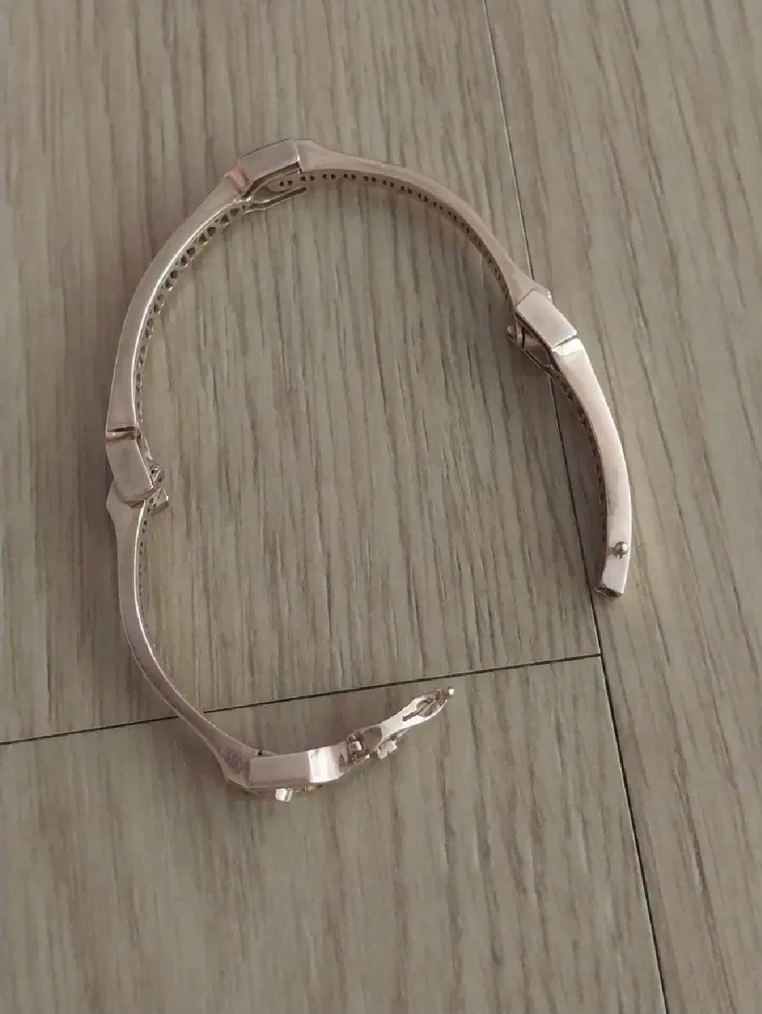 1 4 k 핑크골드  뱅글팔찌19cm